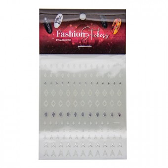 Fashion Sticker Diamond Silver